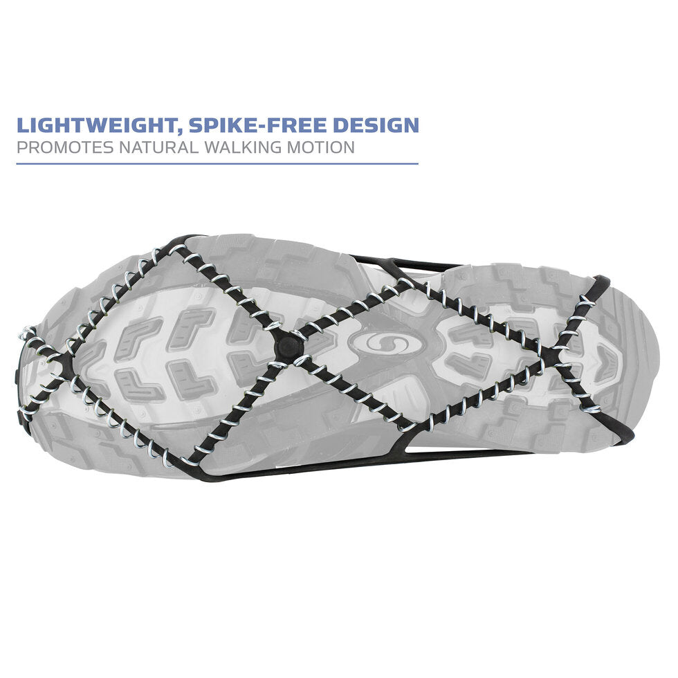 Yaktrax Pro heavy-duty winter shoe traction for slippery surfaces