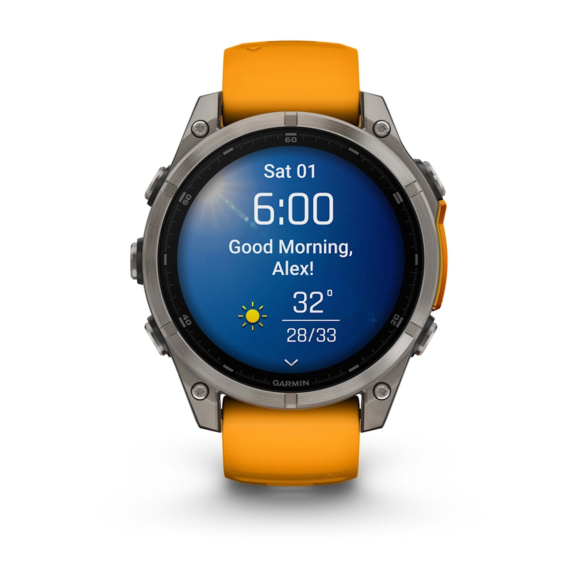Garmin fēnix 8 47mm AMOLED smartwatch for outdoor adventures