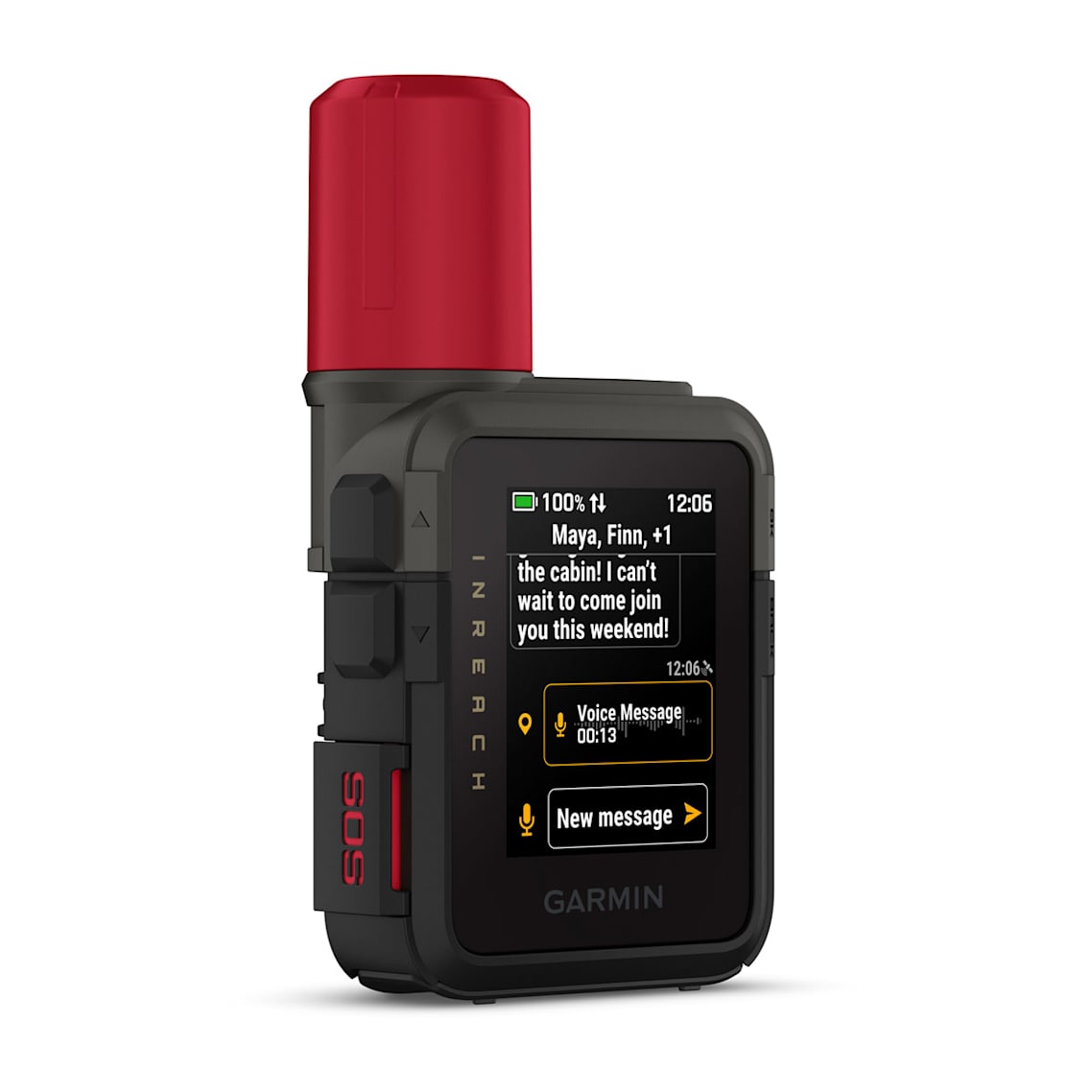 Garmin inReach Mini 3 Plus compact emergency GPS device with global Iridium connectivity