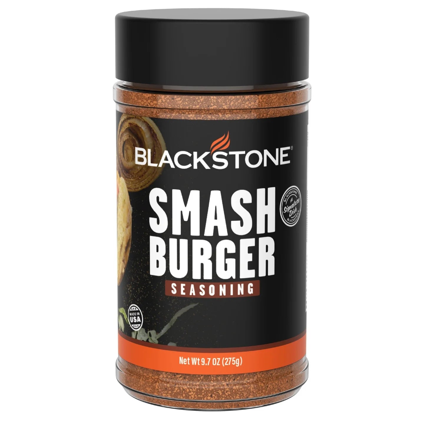 Blackstone Smash Burger seasoning bottle for burgers fries and grilled food