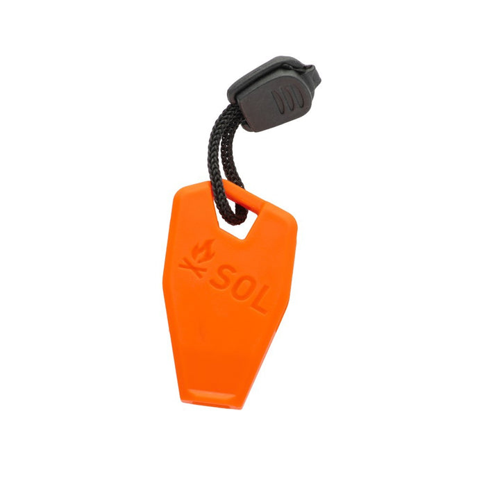 SOL Rescue Floating Whistle 2-pack high-decibel emergency whistles

