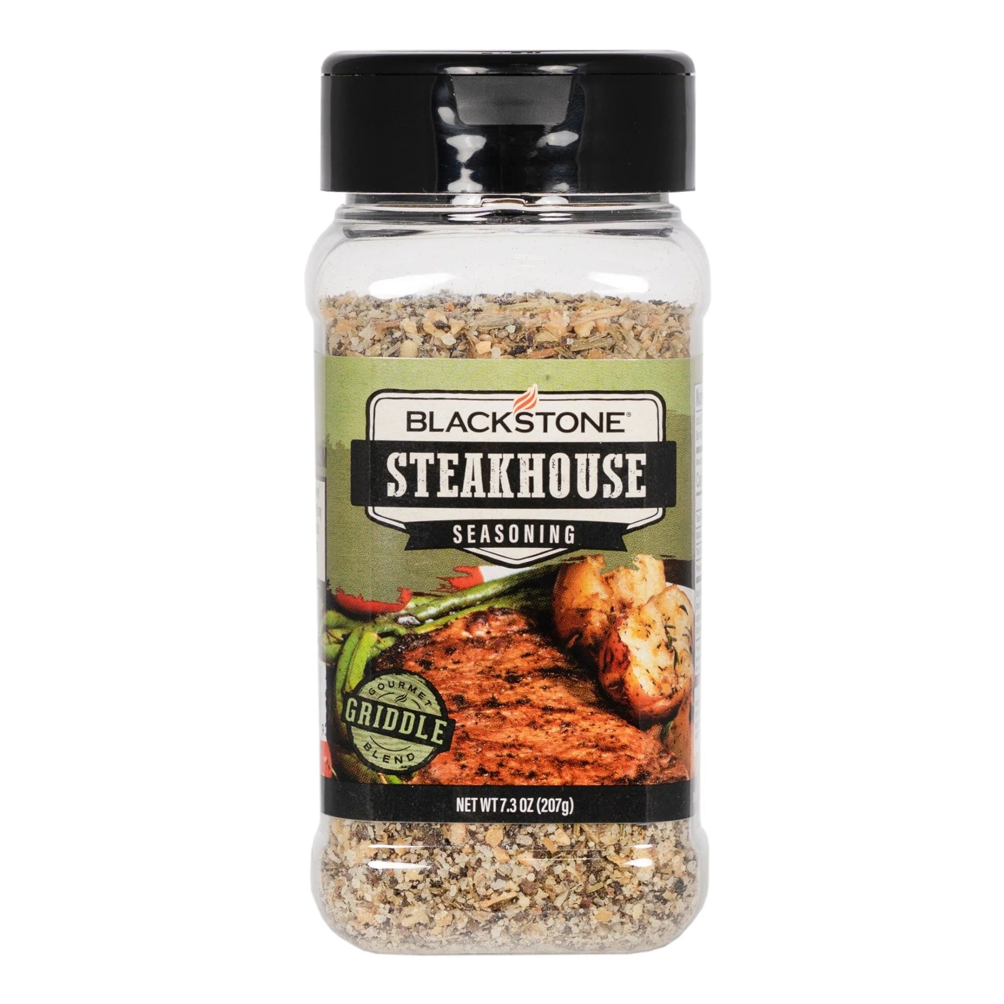 Blackstone Steakhouse Seasoning with classic western-style branding


