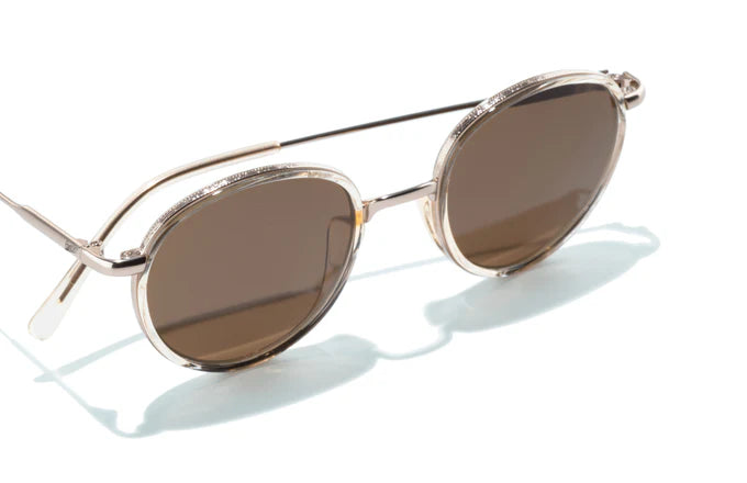 Baia sunglasses with sleek, high-quality metal frames, designed for durability and a comfortable all-day fit.