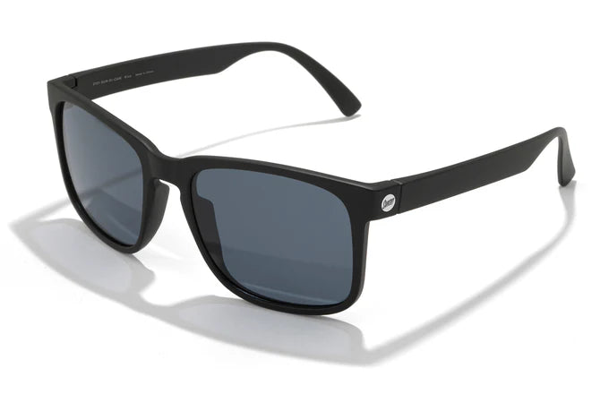 Profile view highlighting the all-day comfort fit and wide temple arms, made from SuperLight recycled frames, ensuring lightweight durability.