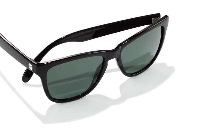Sunski gloss black sunglasses
