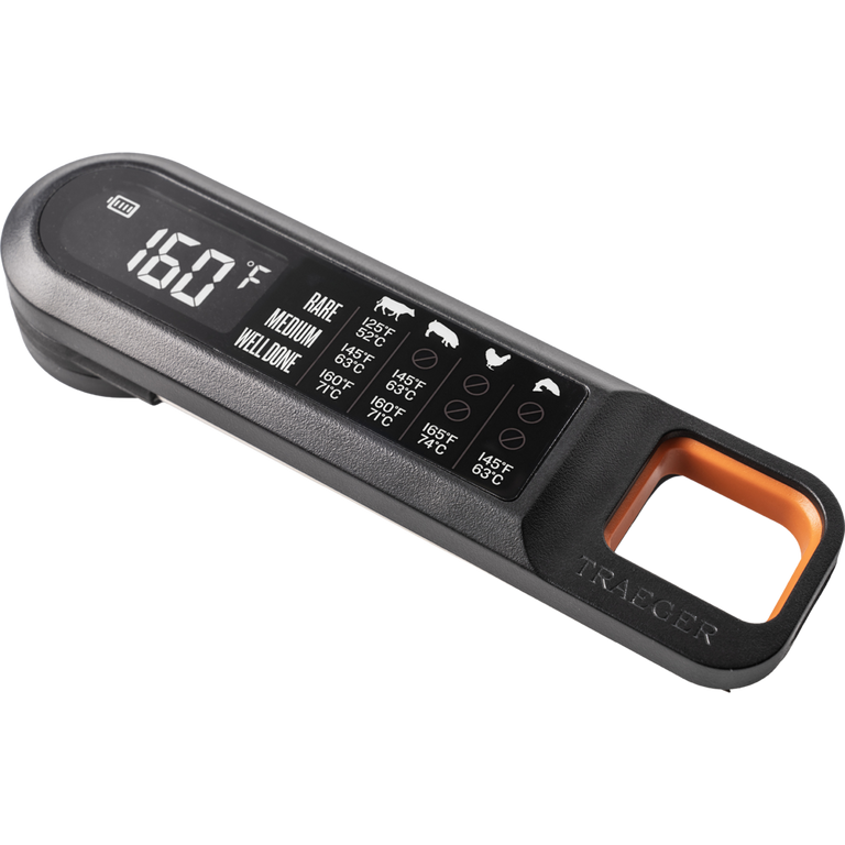 Traeger BBQ Thermometer for Quick and Accurate Food Temperature Monitoring While Grilling
