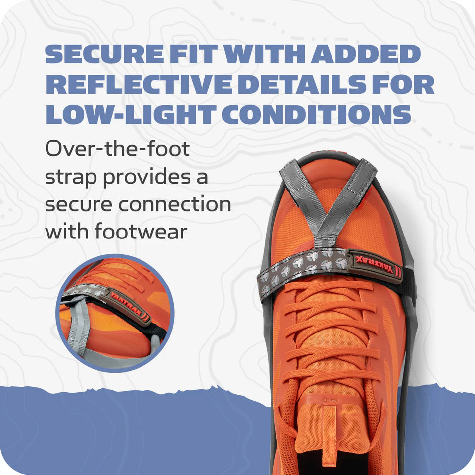 Yaktrax Run 360° traction traction cleats for running on ice 