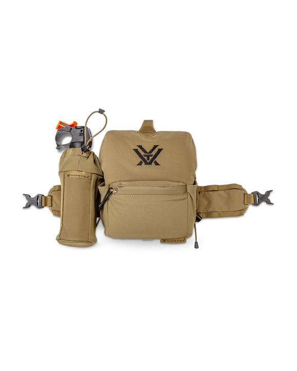 Quick access bear spray case for 8 oz or 10 oz canisters