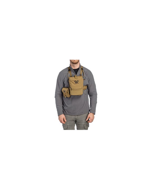 GlassPak Pro lightweight binocular harness with secure fit and easy adjust straps