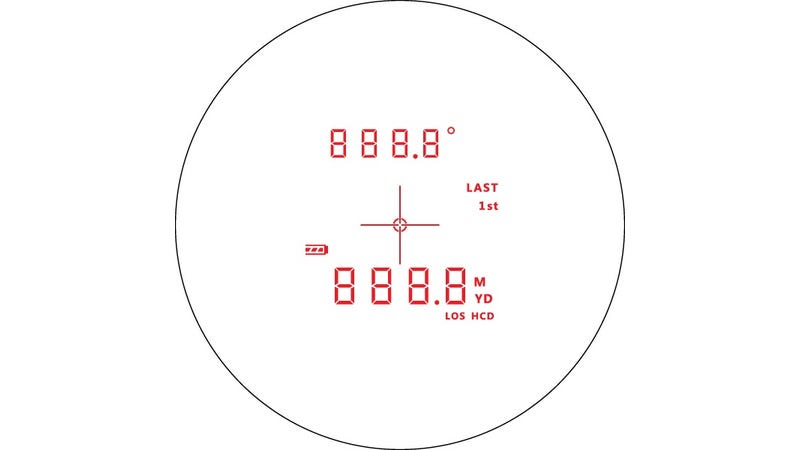 Hunter ranging target in dense timber with Crossfire HD 1400