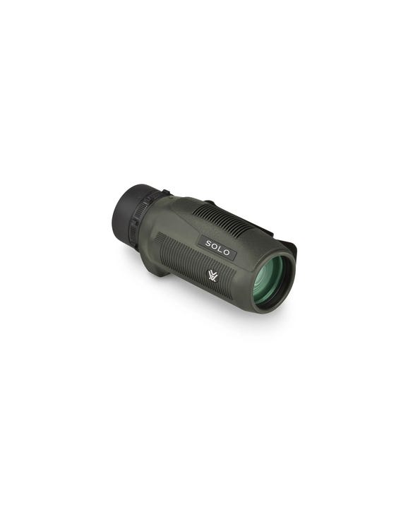 Vortex Solo 8x36 compact monocular with durable rubber armor and textured grip.