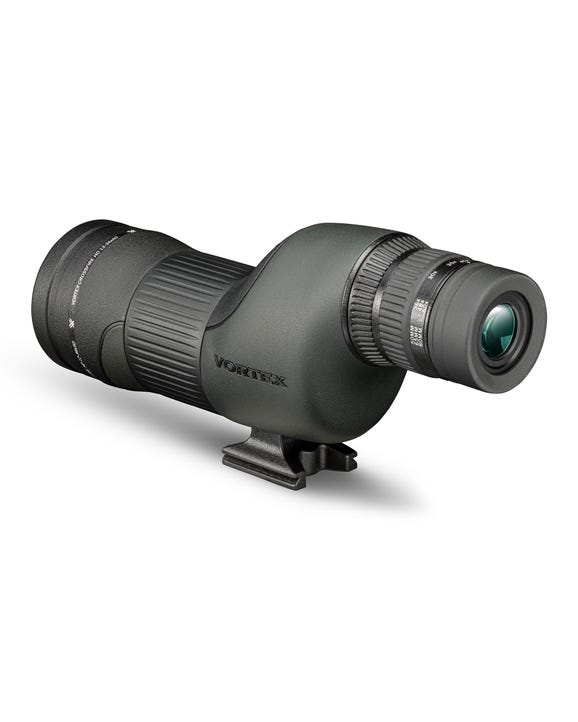 Compact spotting scope with 12-36x zoom and 50mm lens