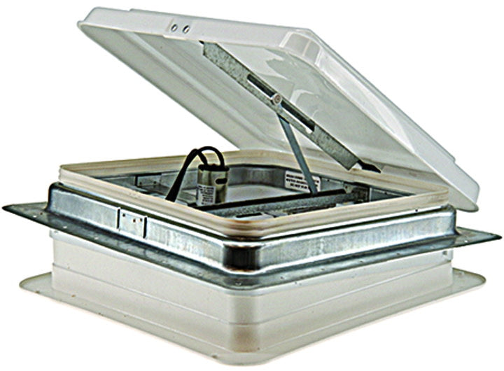 12V Power Roof Vent-White
