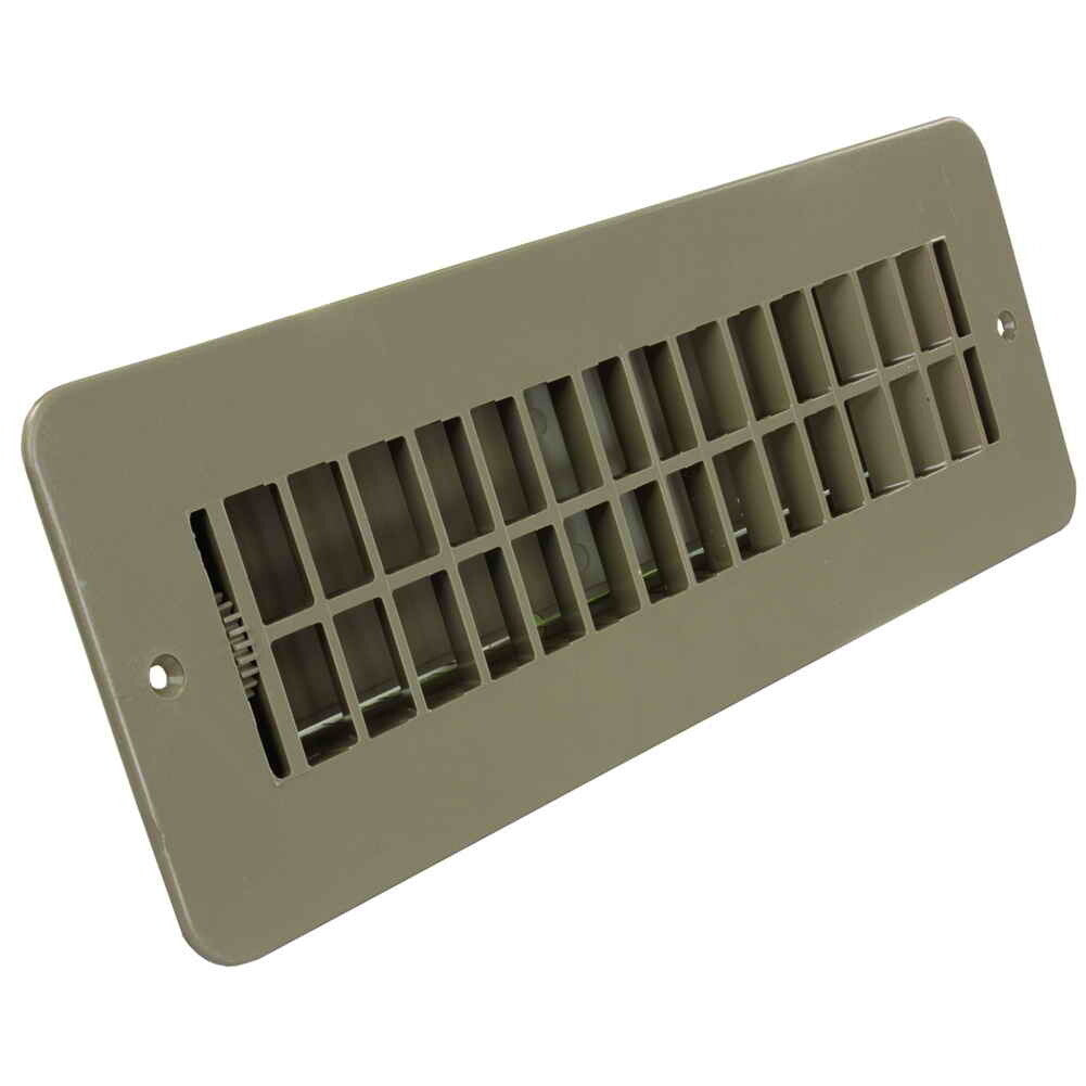 2" x 10" Floor Register - Tan