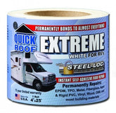 4" x 25' Quick Roof Extreme - White