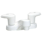 4" Lavatory Faucet - Catalina Collection - White