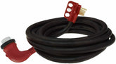 RV 30-Amp 90-Degree Detachable Power Cord, 25-Foot Cord for RV, Red