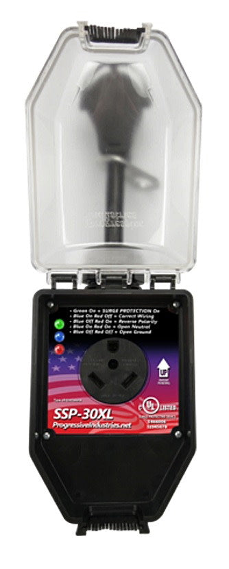 RV Smart Surge Protector With Cover