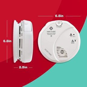 First Alert SCO5RVA Battery Operated Combination Carbon Monoxide and Smoke Alarm