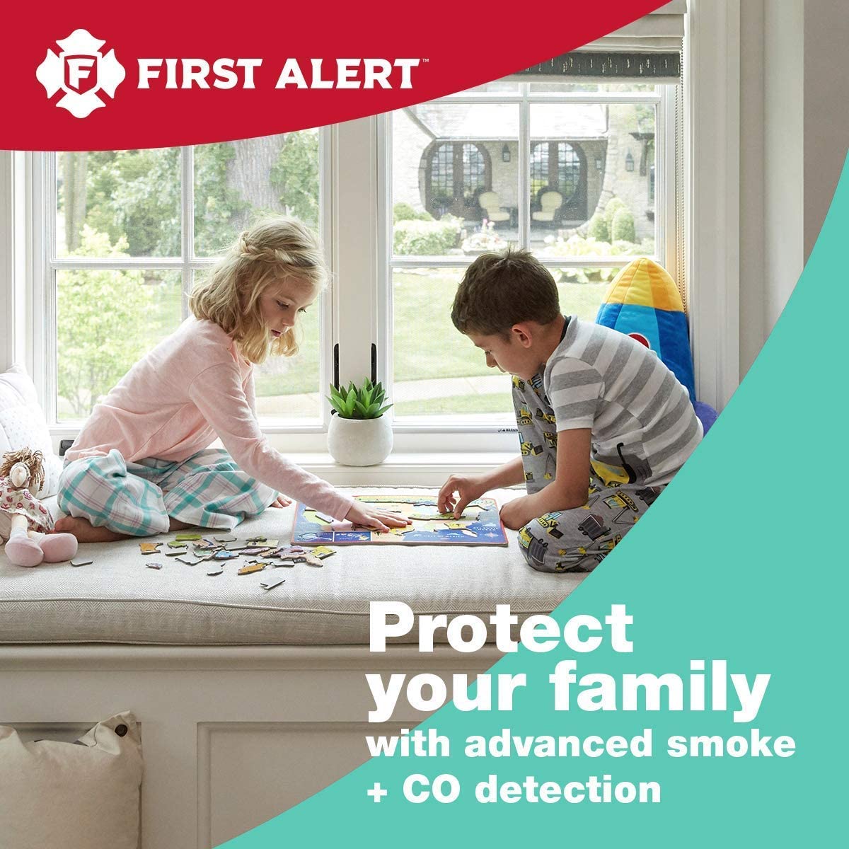 First Alert SCO5RVA Battery Operated Combination Carbon Monoxide and Smoke Alarm