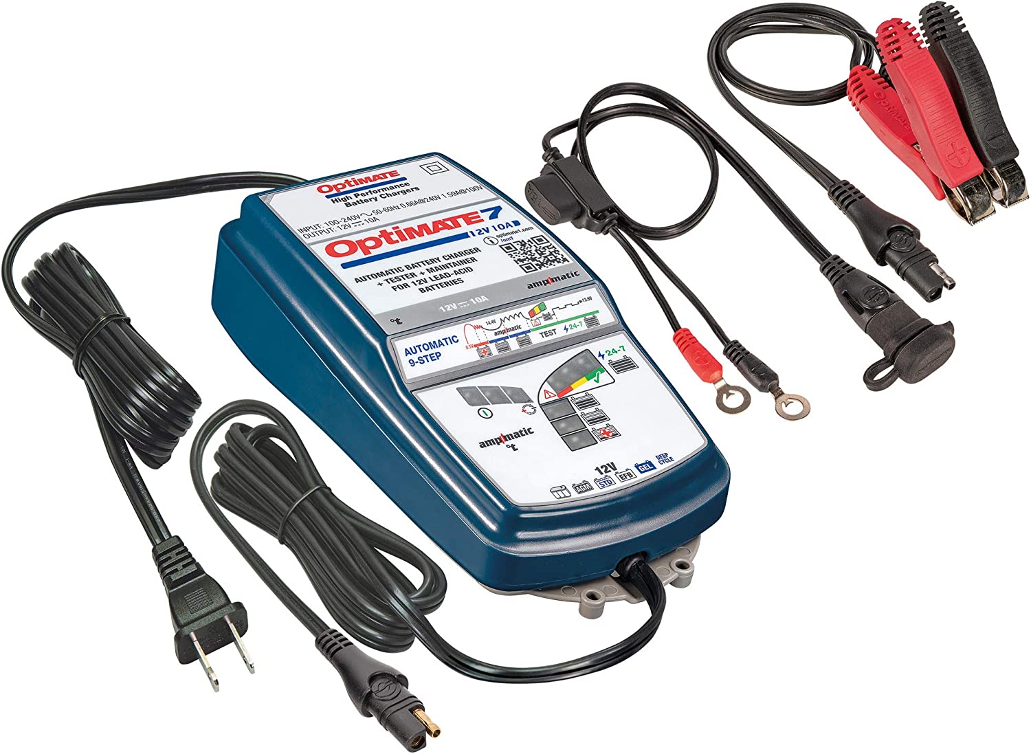 12V 10A Sealed Battery Saving Charger & maintainer