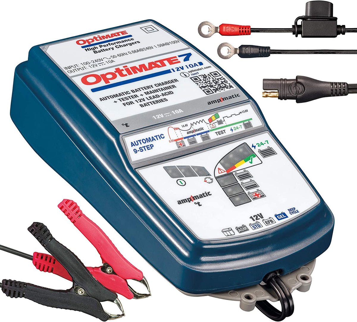 12V 10A Sealed Battery Saving Charger & maintainer