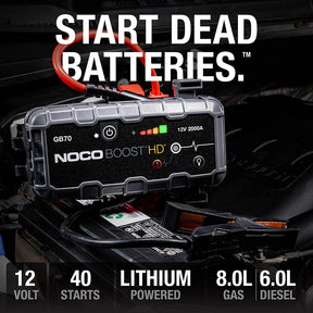 NOCO Boost HD GB70 2000 Amp 12-Volt UltraSafe Lithium Jump Starter Box -  RMH RV Parts