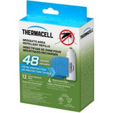 Recargas Thermacell (12 tapetes, 4 carros)
