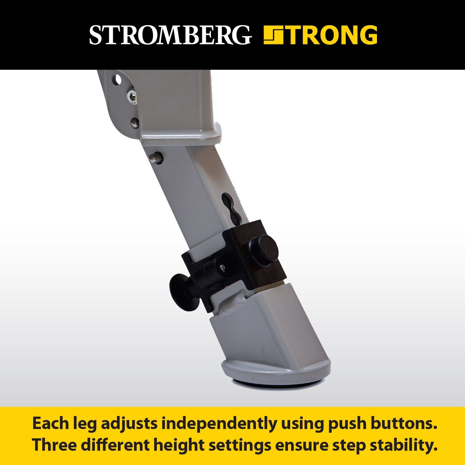 Stromberg Carlson Adjustable Alum. Platform Step PA-275