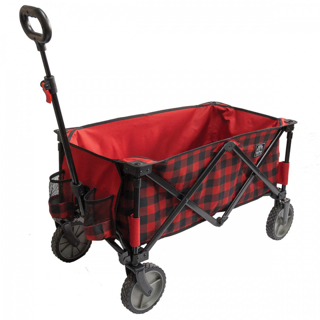  Bear Buggy Cart- Red Plaid