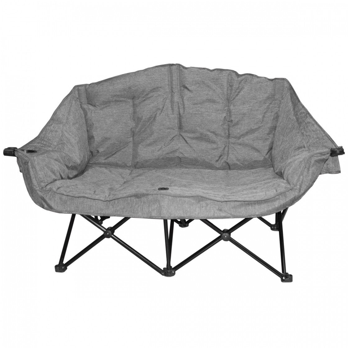 Kuma Bear Buddy Double Camping Chair in heather grey