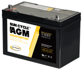 Batería solar AGM de ciclo solar de 12 voltios