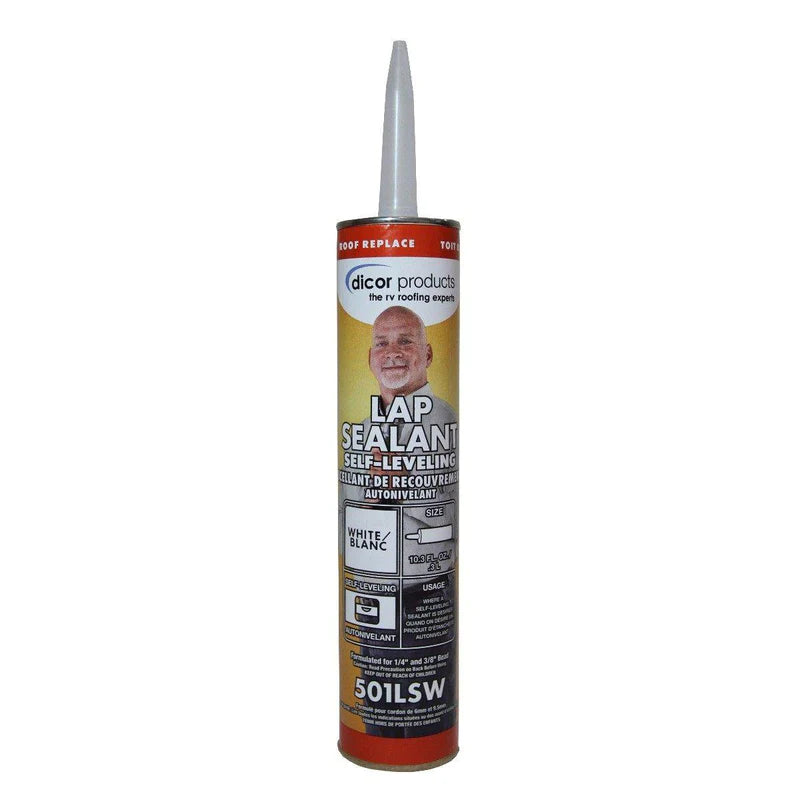Dicor 501LSW Lap Sealant Self Level: 103oz (White)