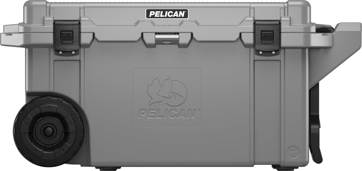 Pelican 80Q Elite Cooler- Dark Grey